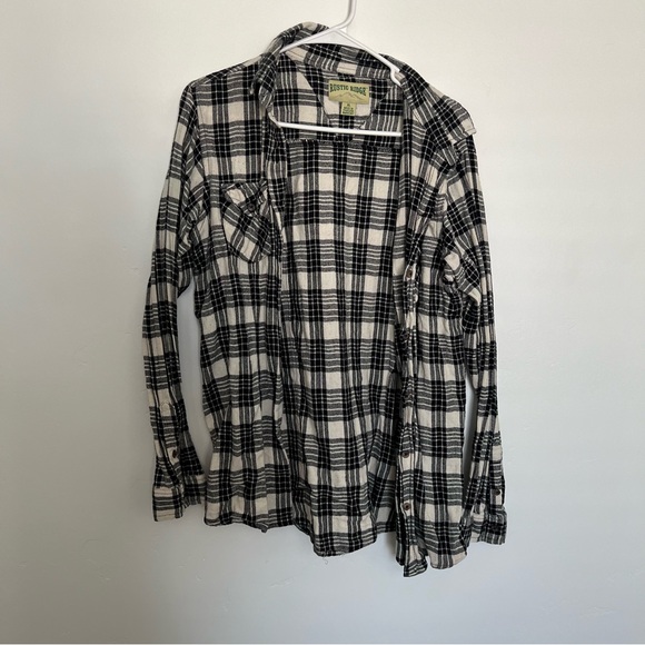 Black and Cream Flannel - Picture 1 of 4